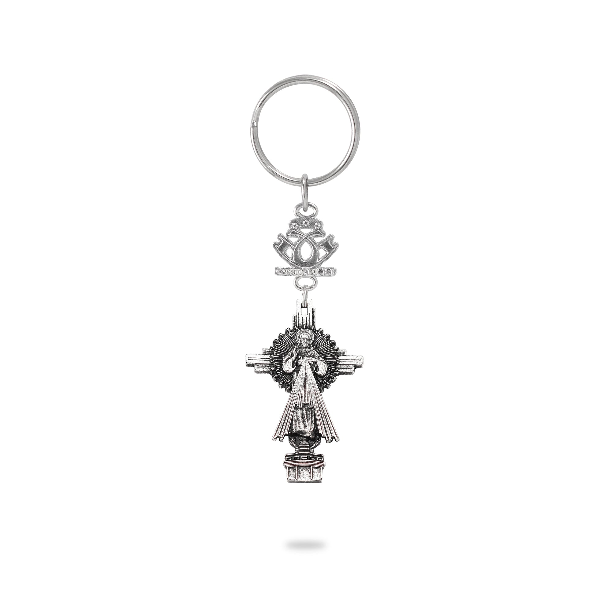 KEY CHAIN - Divine Mercy CRUCIFIX