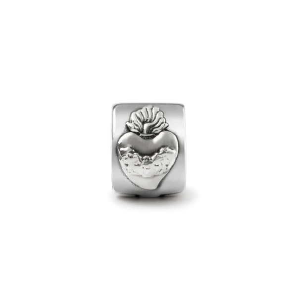 CHARM DELLA FEDE - MEDAGLIA DI SAN BENEDETTO - ARGENTO STERLING .925 -  Ghirelli Srl - ROW